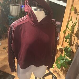 Crop adidas hoodie